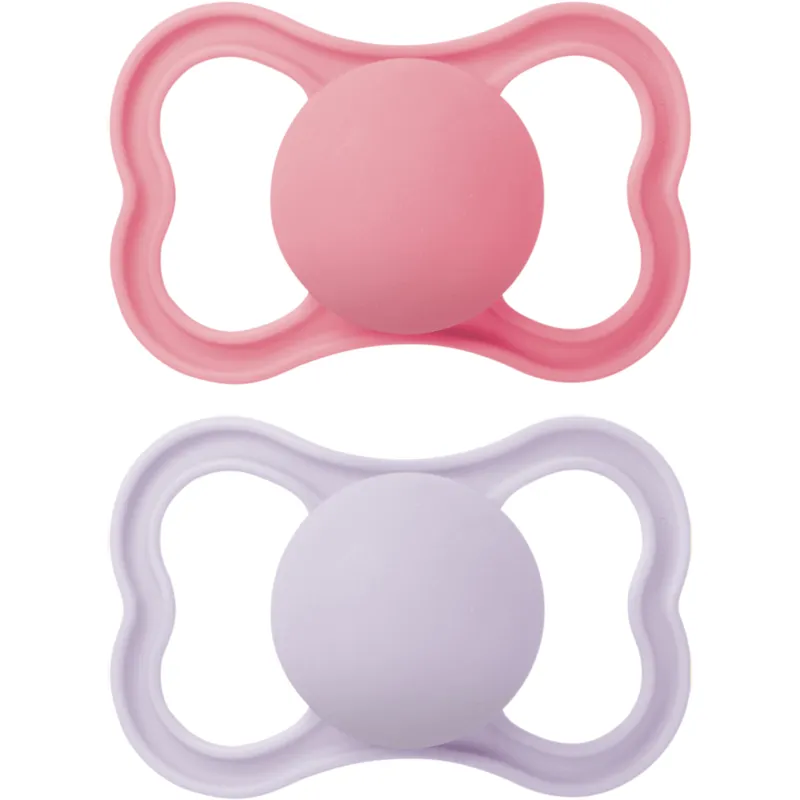 Bild 1 för MAM Air Silicone Pink 6-16 mån 2 st