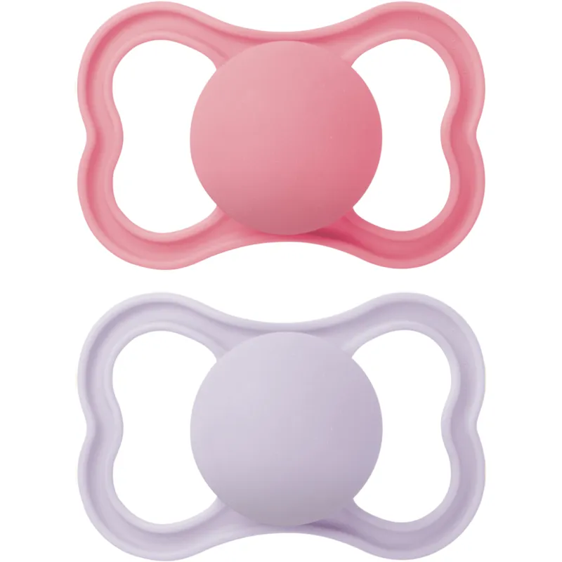 Bild 2 för MAM Air Silicone Pink 6-16 mån 2 st