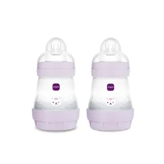 Produktfoto för MAM Easy Start Anti-Colic 160 ml Pink 2 st