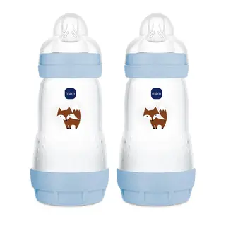 Produktfoto för MAM Easy Start Anti-Colic 260 ml Blue 2 st