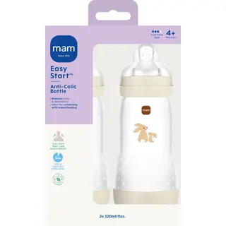 Produktfoto för MAM Easy Start Anti-Colic 320ml 2-pack Neutral