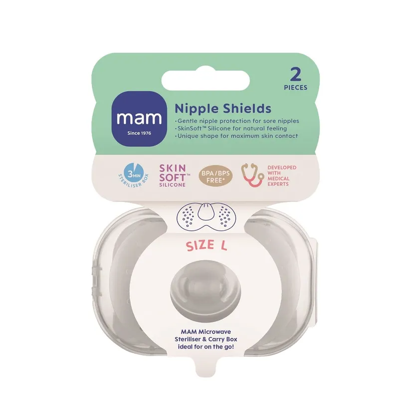 Bild 2 för MAM Mam Amningsnapp size L 2-pack