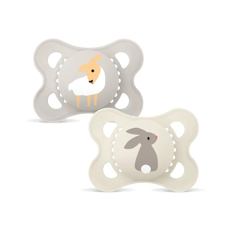 Bild 1 för MAM Original Silicone 0-6 mån Neutral 2-pack
