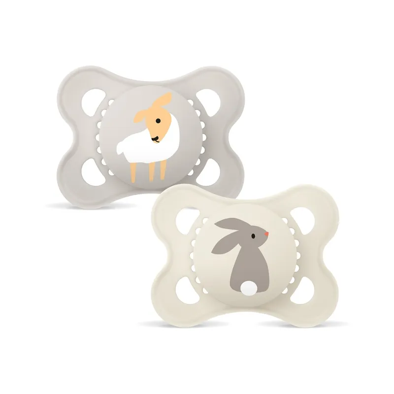 Bild 2 för MAM Original Silicone 0-6 mån Neutral 2-pack