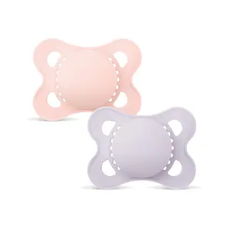 Produktfoto för MAM Original Silicone 0-6 mån Pink Unprinted 2-pack