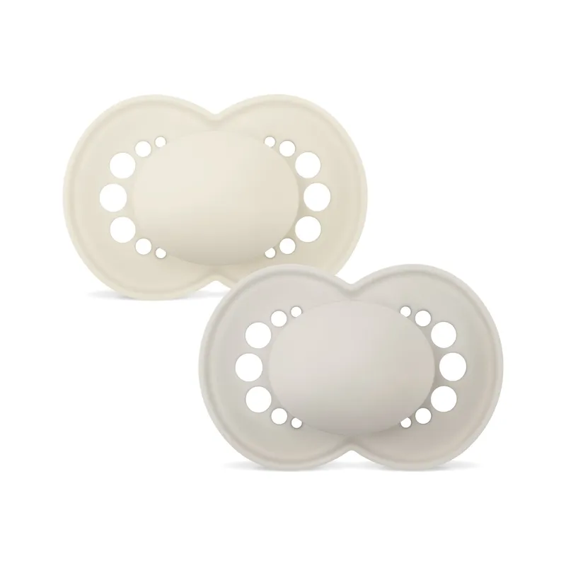 Bild 2 för MAM Original Silicone 6-16 mån Neutral Unprinted 2-pack