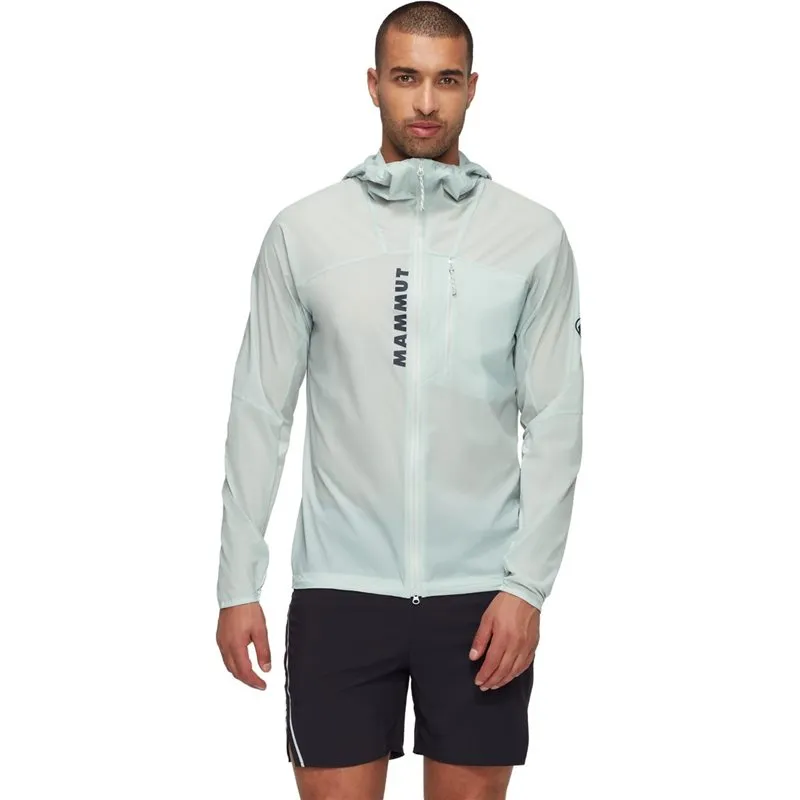 Bild 2 för Mammut Aenergy WB Hooded Jacket Men Silver Sage