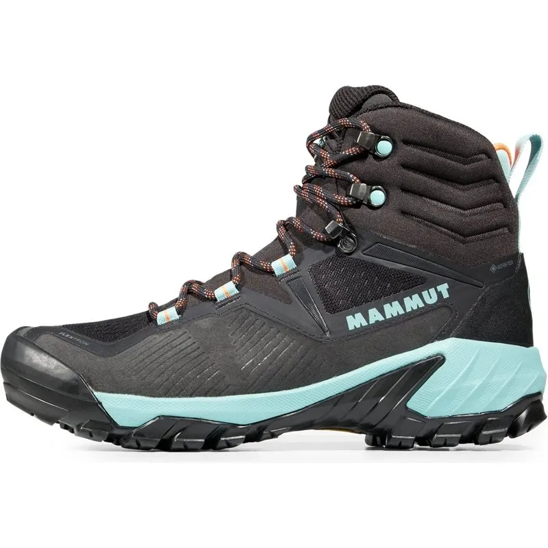 Bild 1 för Mammut Sapuen High GTX Women Black/Dark Frosty