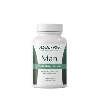 Produktfoto för Vitaminer & mineraler Man 100 tabletter