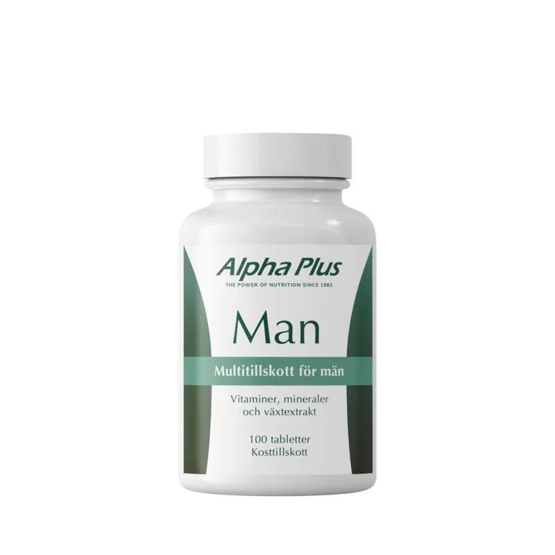 Bild 1 för Vitaminer & mineraler Man 100 tabletter