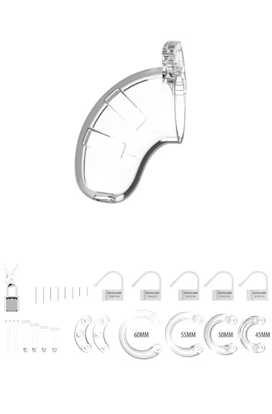 Bild 2 för ManCage: Model 13, 6.4 cm, transparent