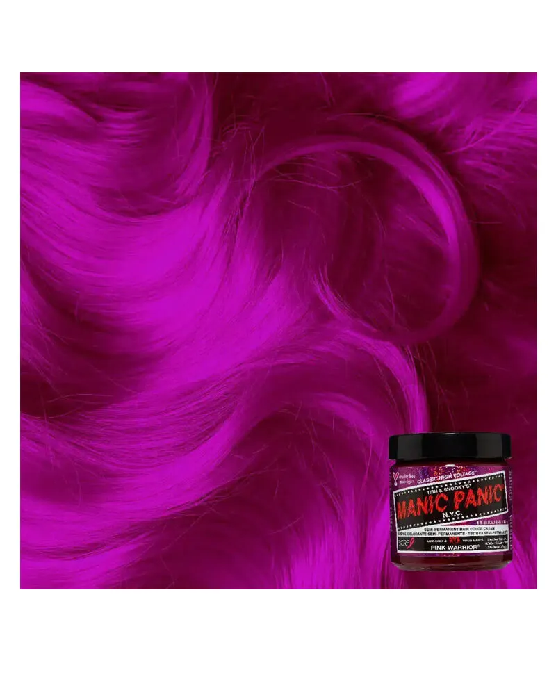 Bild 2 för Manic Panic Classic Cream Pink Warrior