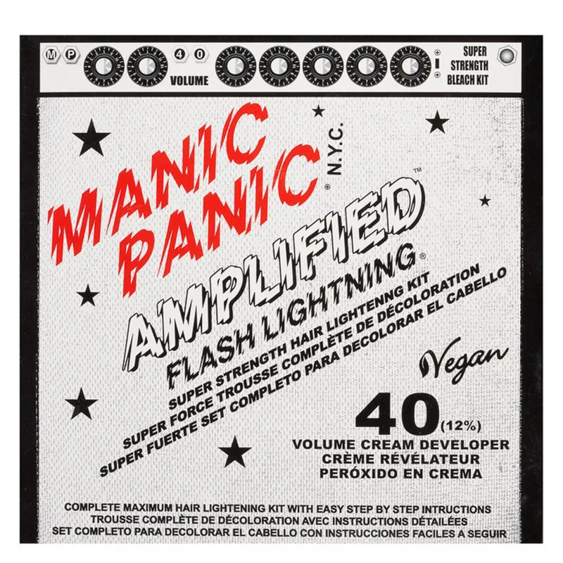 Bild 1 för Manic Panic Flash Lighting 40 Volume Complete Bleach Kit