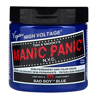 Produktfoto för Manic Panic Semi-Permanent Hair Color Cream Bad Boy Blue