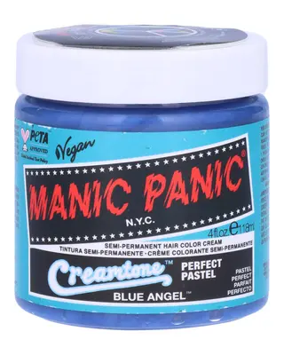 Produktfoto för Manic Panic Semi-Permanent Hair Color Cream Blue Angel