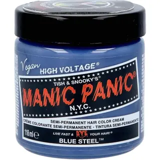Produktfoto för Manic Panic Semi-Permanent Hair Color Cream Blue Steel 118 ml