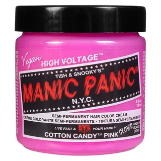 Produktfoto för Manic Panic Semi-Permanent Hair Color Cream Cotton Candy Pink 118 ml