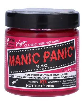 Produktfoto för Manic Panic Semi-Permanent Hair Color Cream Hot Hot  Pink 118 ml
