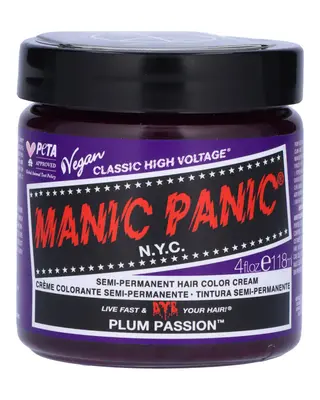 Produktfoto för Manic Panic Semi-Permanent Hair Color Cream Plum Passion 118 ml