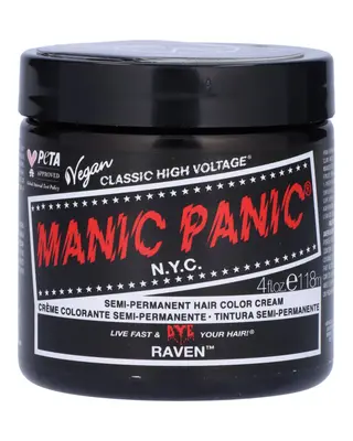 Produktfoto för Manic Panic Semi-Permanent Hair Color Cream Raven