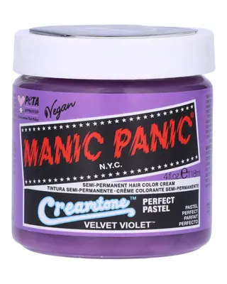 Produktfoto för Manic Panic Semi-Permanent Hair Color Cream Velvet Violet