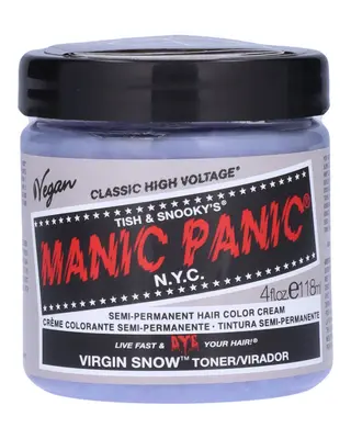 Produktfoto för Manic Panic Semi-Permanent Hair Color Cream Virgin Snow 118 ml