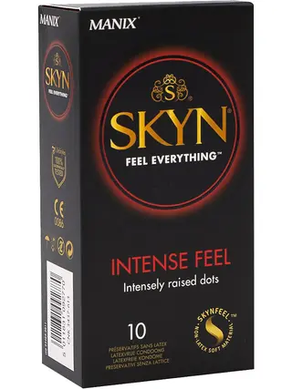 Produktfoto för Manix SKYN Intense Feel 10-pack