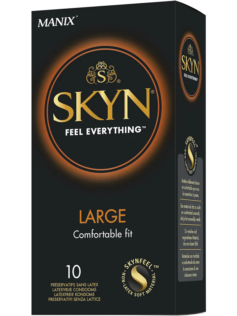 Alternativ bild 0 för Manix SKYN King Size 10-pack