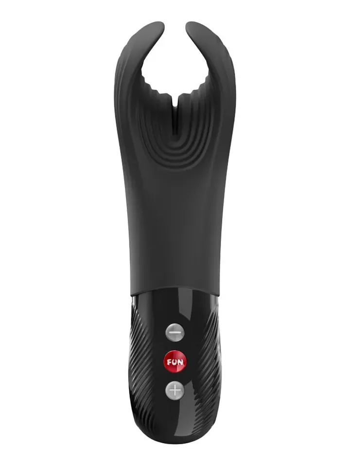 Bild 2 för Manta Vibrating Masturbator Black