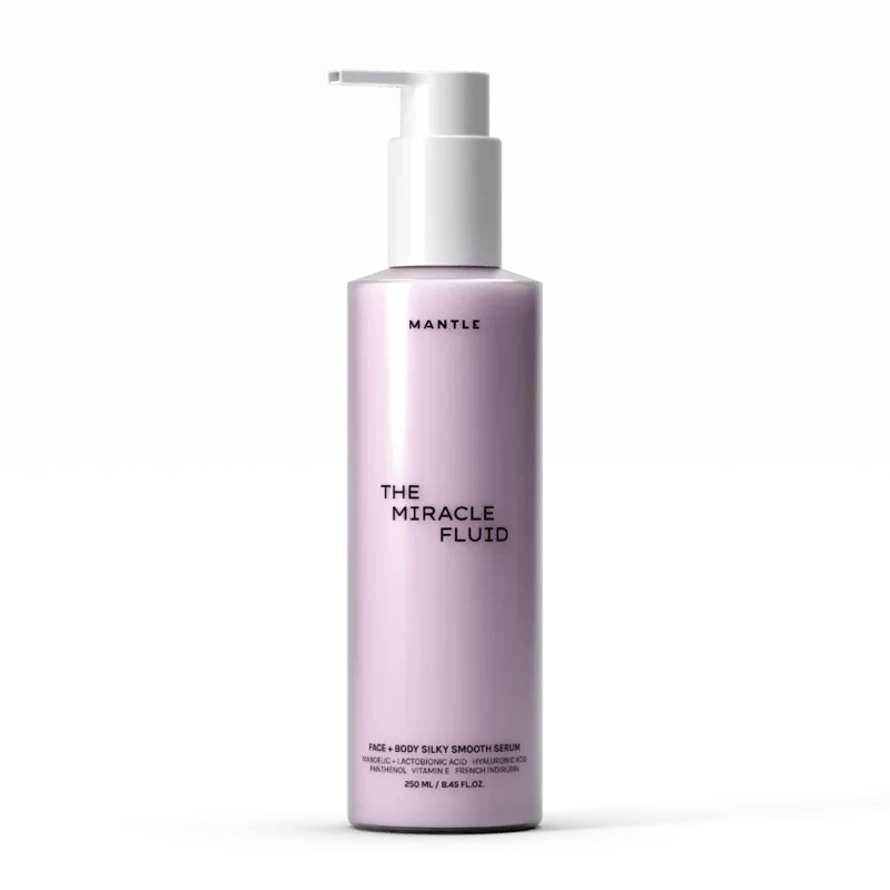 Bild 1 för MANTLE The Miracle Fluid – Face + body silky smooth serum 250 ml