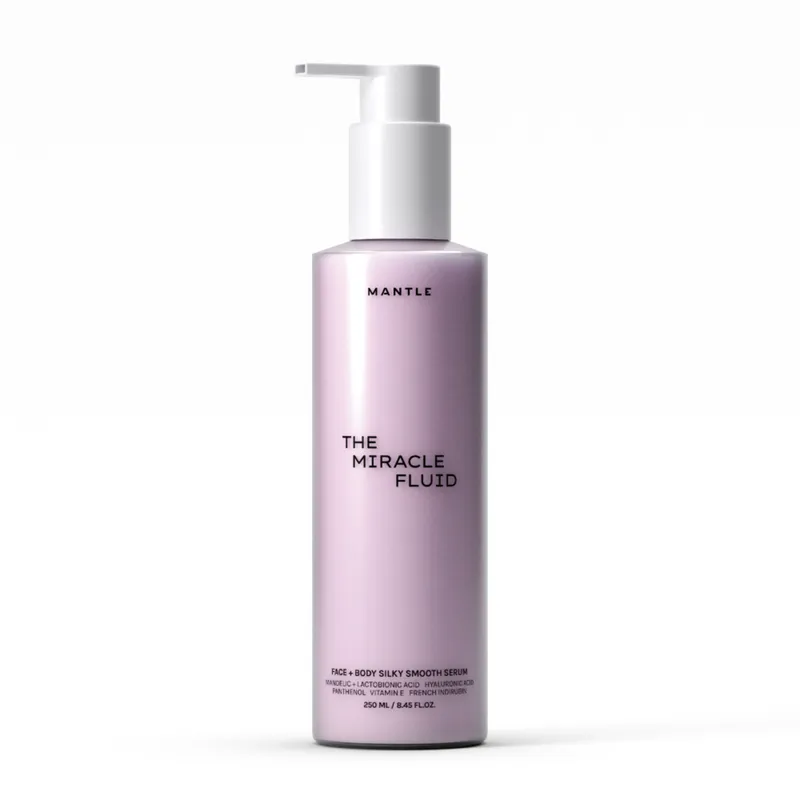 Bild 2 för MANTLE The Miracle Fluid – Face + body silky smooth serum 250 ml