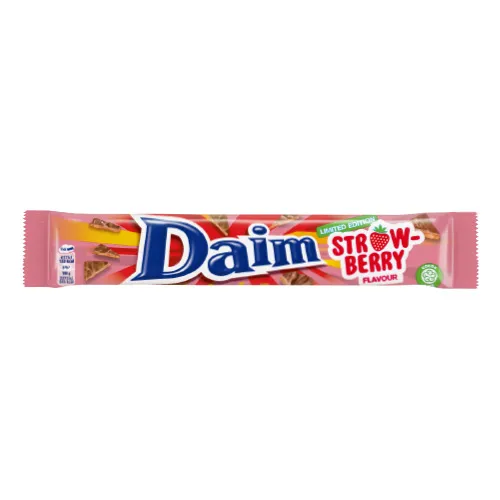 Alternativ bild 0 för Marabou 2 x Daim Dubbel Strawberry