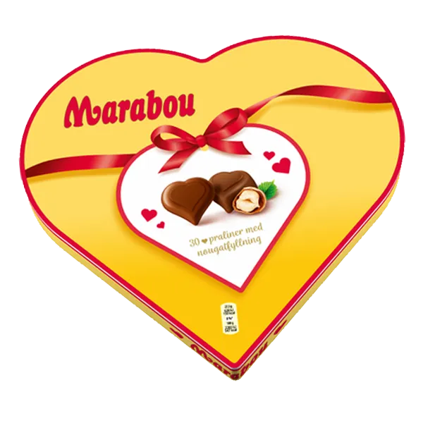 Alternativ bild 0 för Marabou Choklad Hjärta 165g