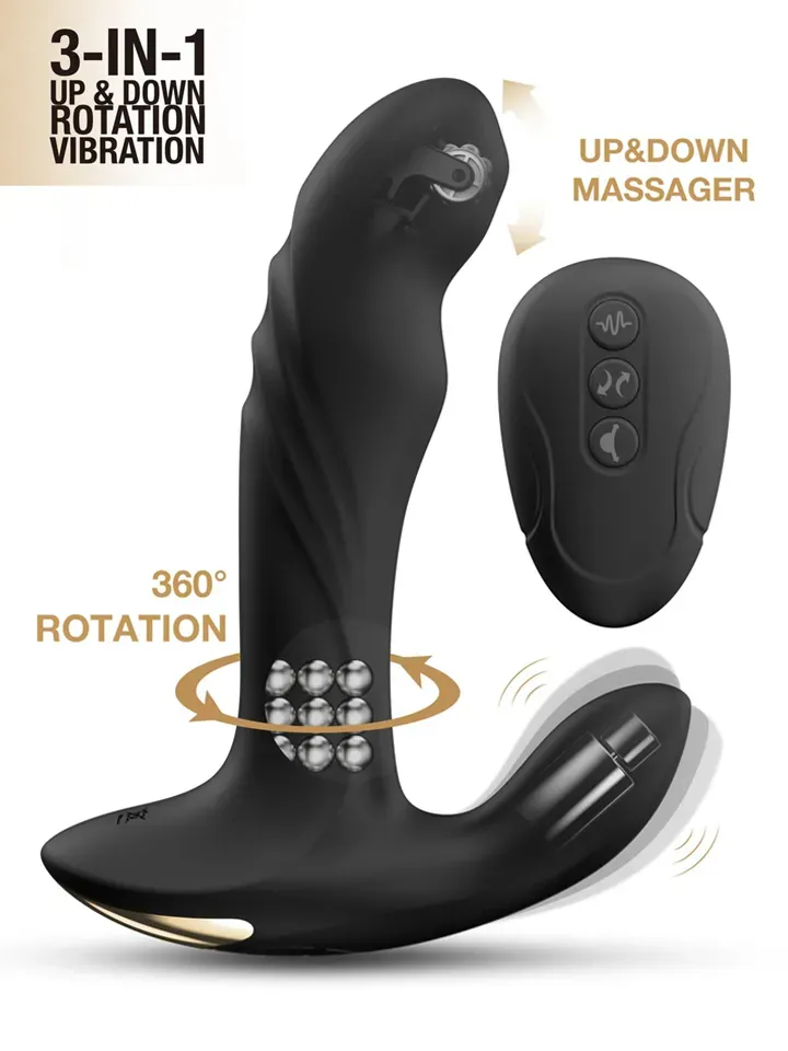 Bild 1 för Marc Dorcel: Multi P-Joy, Remote Prostate Massager