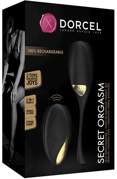 Bild 2 för Marc Dorcel Secret Orgasm Remote Control Egg Vibrerande ägg