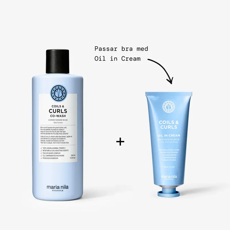 Bild 2 för Maria Nila Coils & Curls Co-Wash 1000 ml