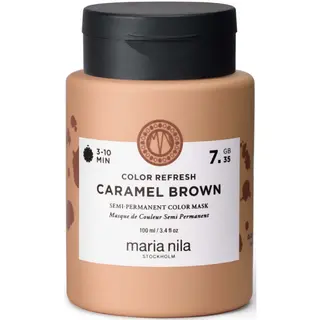 Produktfoto för Maria Nila Color Refresh 7.35 Caramel Brown - 100 ml
