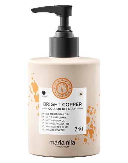 Bild 2 för Maria Nila Colour Refresh Bright Copper 300 ml