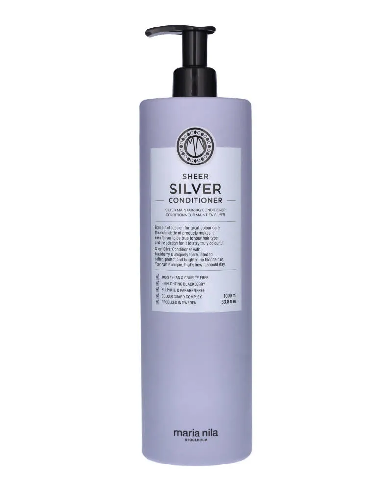 Bild 1 för Maria Nila Sheer Silver Conditioner 1000 ml