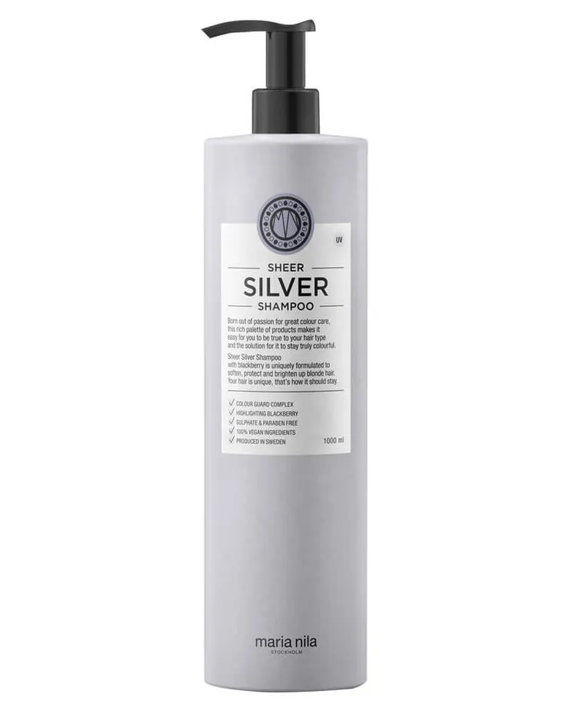 Alternativ bild 0 för Maria Nila Sheer Silver Shampoo 1000 ml