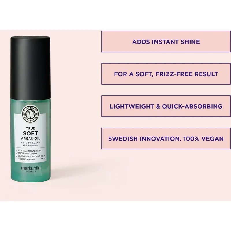 Bild 2 för Maria Nila True Soft Argan Oil 30 ml