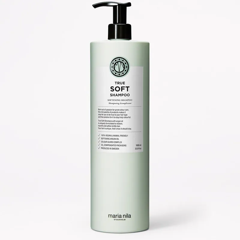 Bild 1 för Maria Nila True Soft Shampoo 1000 ml