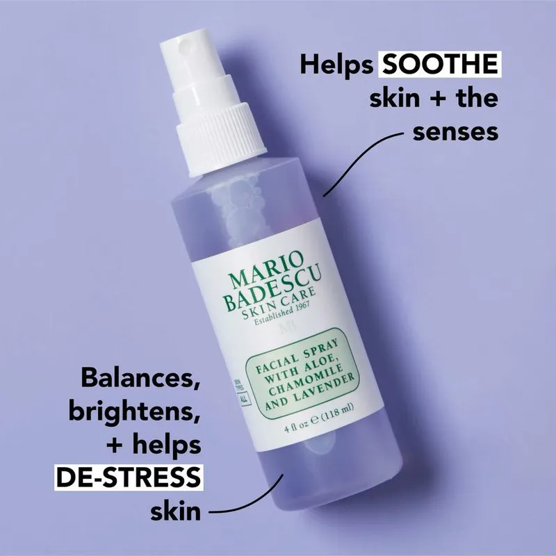 Bild 7 för Mario Badescu Facial Spray W/ Aloe, Chamomile & Lavender  59 ml
