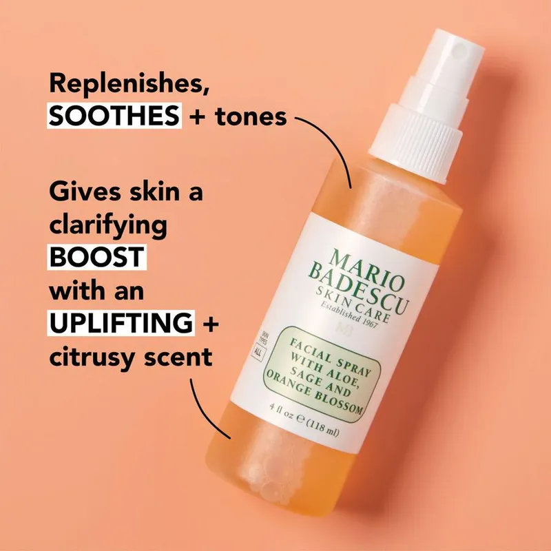 Bild 7 för Mario Badescu Facial Spray W/ Aloe Herbs & Rosewater 59 ml