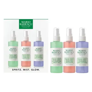 Produktfoto för Mario Badescu Spritz Mist glow Kit 3x118 ml