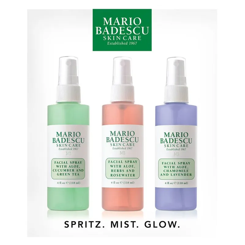 Bild 2 för Mario Badescu Spritz Mist glow Kit 3x118 ml