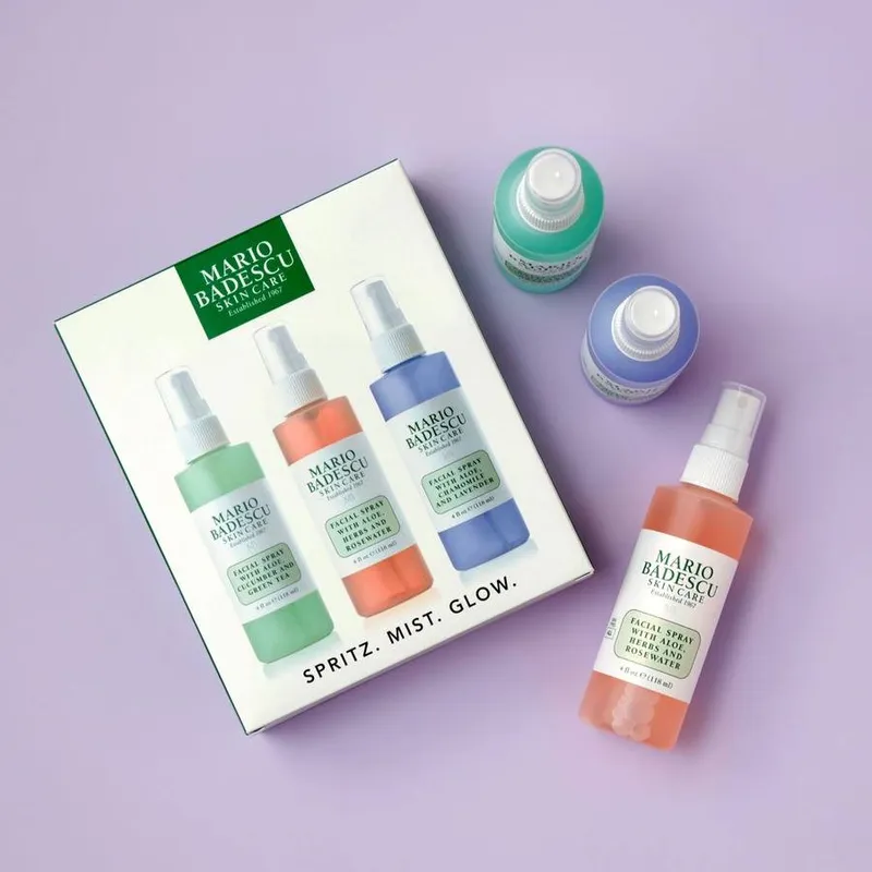 Bild 4 för Mario Badescu Spritz Mist glow Kit 3x118 ml