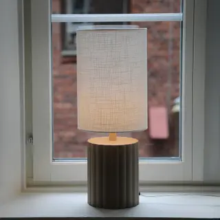 Produktfoto för Markslöjd - Can Bordslampa Vit/Beige