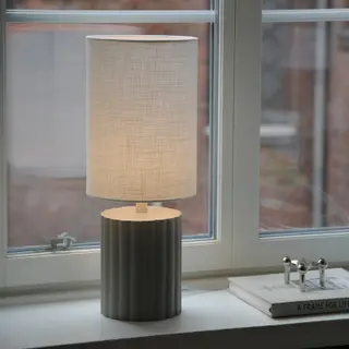 Produktfoto för Markslöjd - Can Bordslampa Vit/Grå