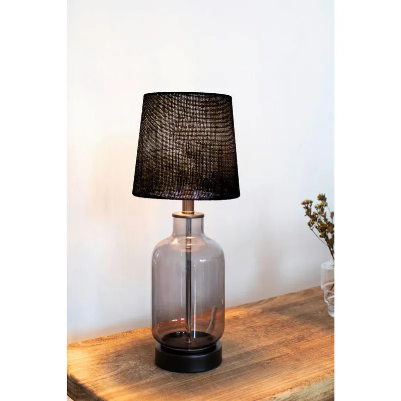 Bild 2 för Markslöjd - Costero Bordslampa H43 Smoke/Black Markslöjd